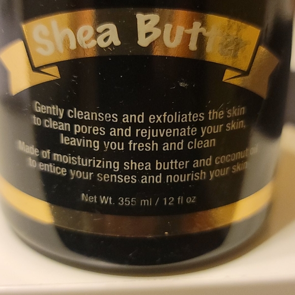 Liquid Black Soap: Shea Butter - Picture 2 of 3